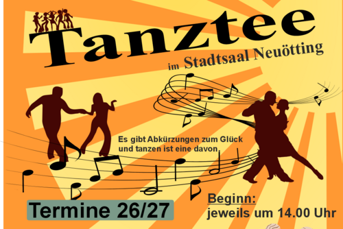 Tanztee im Stadtsaal Neuötting Tanztee im Stadtsaal Neuötting